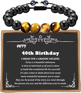Sereney 9-60 Year Old Boy Birthday Gifts, Bracelet for Brother Men and Son