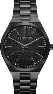 Michael Kors Men's Lennox Three-Hand Stainless Steel Bracelet Watch (Model: MK9227)