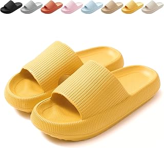 Calish Bathing Shoes Men Women Cozislides Original Slippers Cloudyzz Slippers Cloud Non-Slip Bath Slippers Summer Mules Bath Slippers Flip Flops Indoor/Outdoor