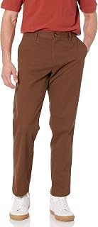 Amazon Essentials Men's Classic Fit Stretch Chino Trousers without Front and Wrinkle Resistant