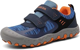 Mishansha Kids Hiking Shoes Toddler Sneakers Boys Girls Running Walking