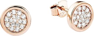 s.Oliver Ohrstecker Edelstahl/925 Sterling Silber Damen, Ohrschmuck,Kommt in Schmuck Geschenk Box
