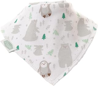 Bandana Dribble Bibs - Cotton Front Baby Bibs Newborn to 24 Months
