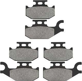 XuLong Front & Rear Brake Pads for CAN-AM Outlander 400 All Models 2007-2014/Outlander 500 All Models 2007-2012/Outlander 650 All 2007-2012/BOMBARDIER/BRP Traxter XL 4x4 2001-2004