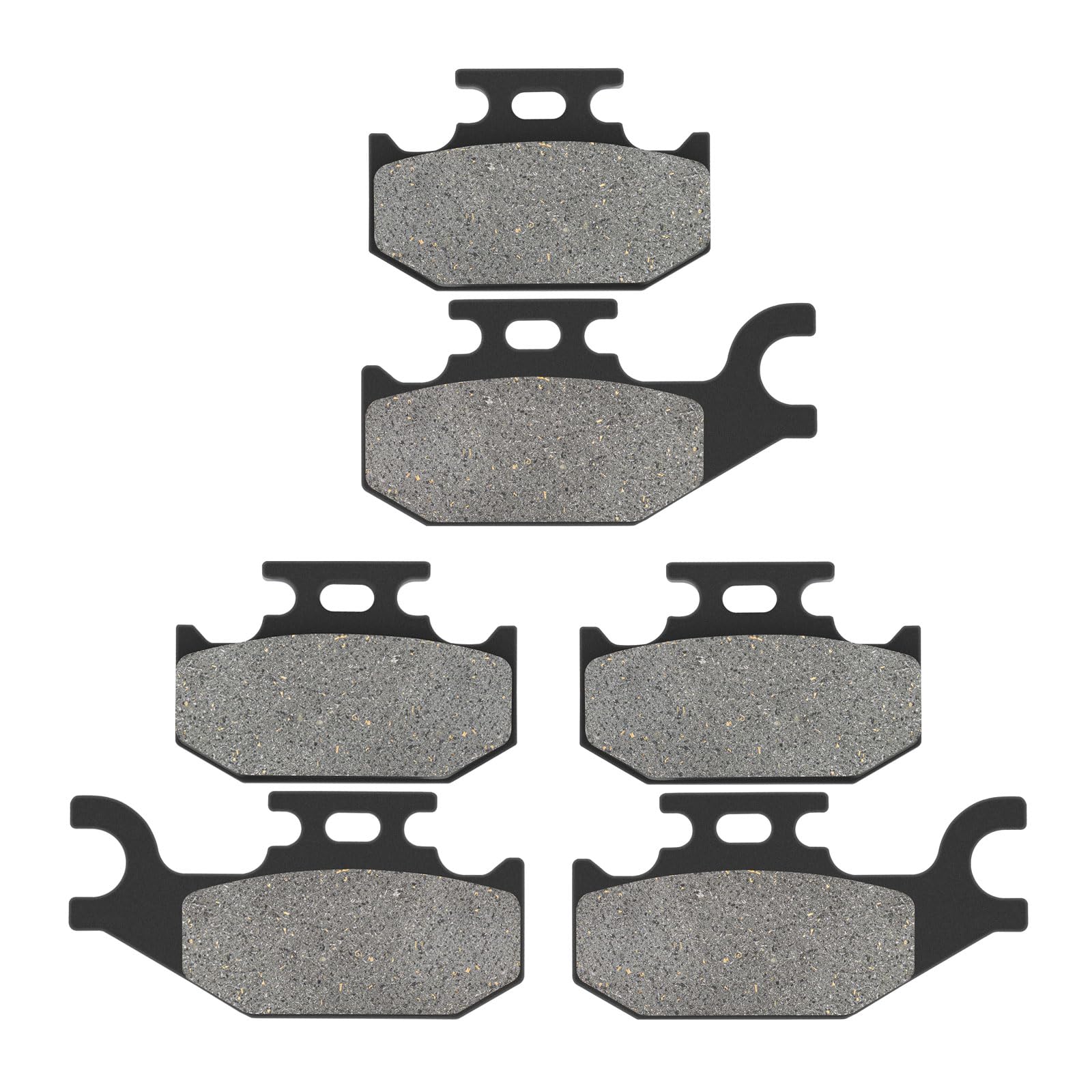 XuLong Front & Rear Brake Pads for CAN-AM Outlander 400 All Models 2007-2014/Out