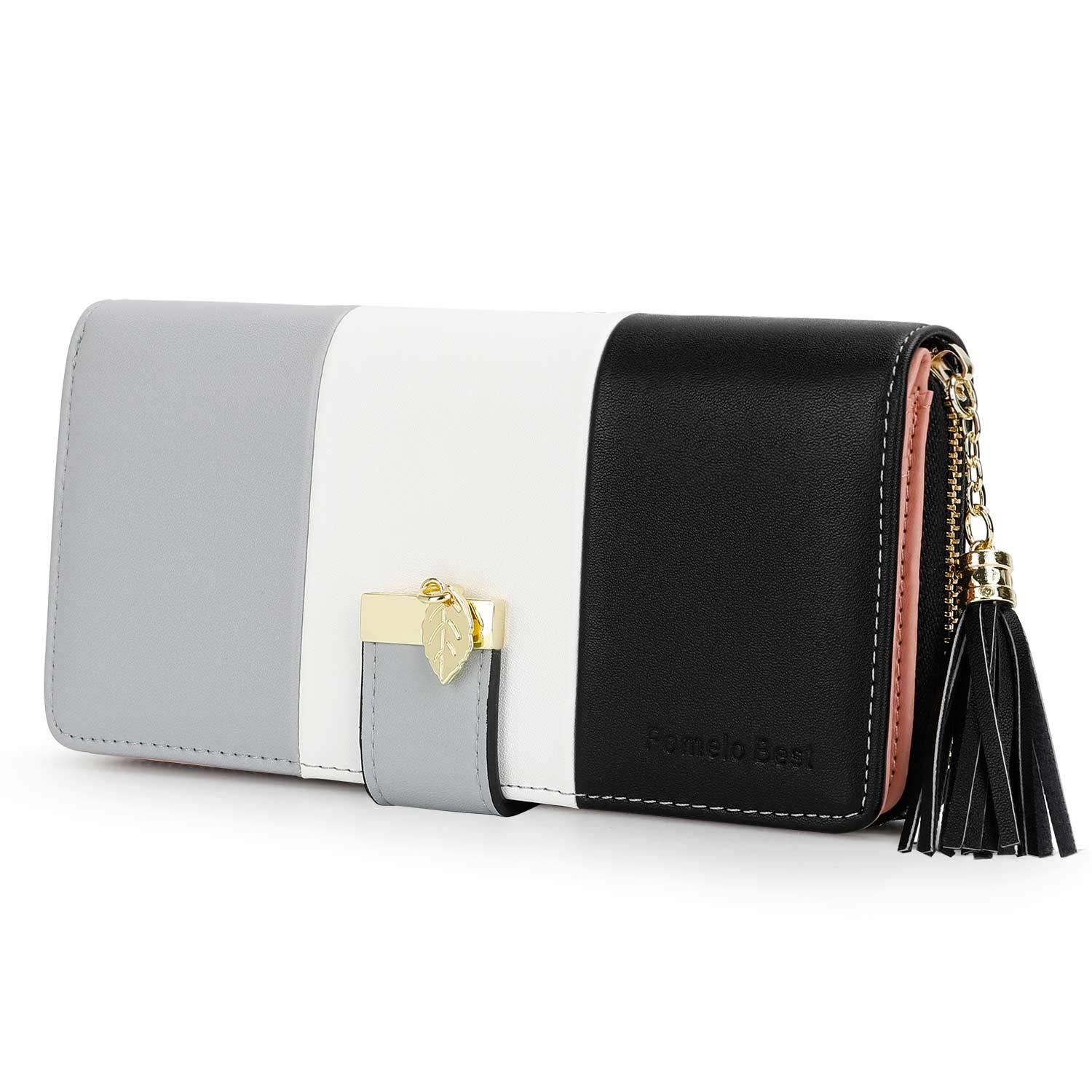 Pomelo Best RFID Wallets for Women Multi Card Slots Soft Leather