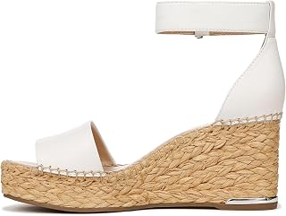 Franco Sarto Women's Clemens Raffia Wedge Heel Sandals Espadrilles