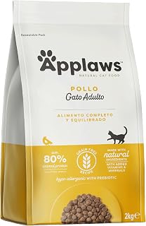 Applaws Natural Grain Free Adult Dry Cat Food, Chicken Flavor – Resealable Bag 2 kg (Verpackung kann variieren)