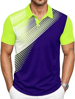 SCODI Mens Golf Polo Shirt Short Sleeve Tactical Tennis Casual T Shirt