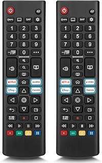 Universal for LG Smart TV Remote Control Replacement (Pack of 2)
