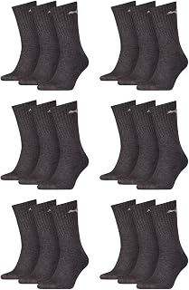 PUMA 3 Pairs Unisex Striped Low Top Sports Socks