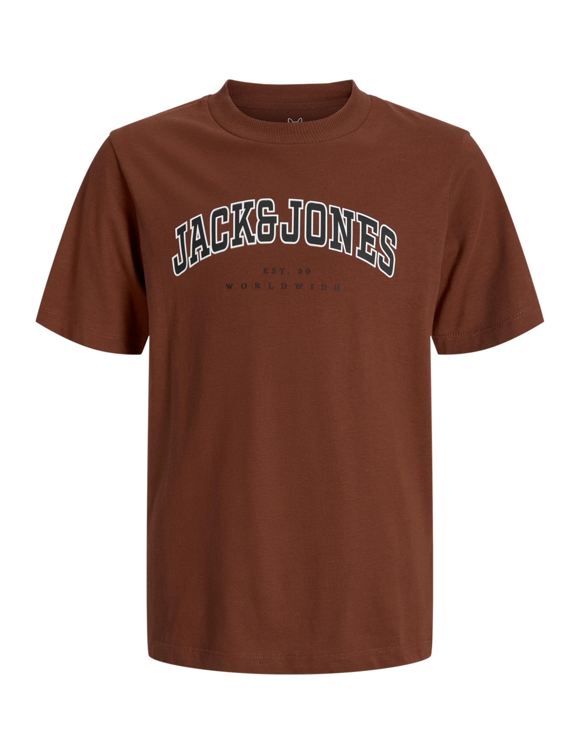 JACK & JONES Jjecaleb Varsity Tee SS O-Neck Noos Men's T-Shirt (Pack of 1)