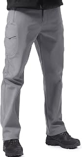 FREE SOLDIER Men's Waterproof Ski Pants Winter Hunting Outdoor Windproof Thermal Winter Climbing Hiking Pants