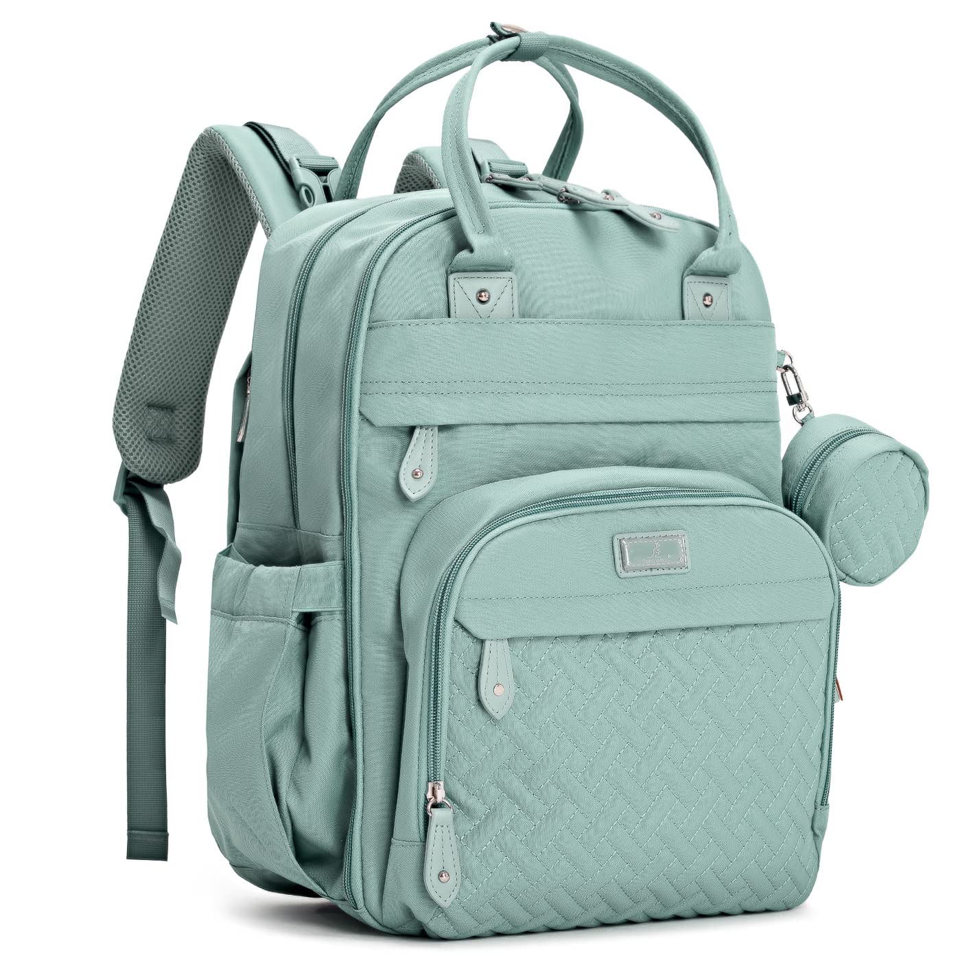 BabbleRoo Baby Changing Bag Backpack, Nappy Changing Back Pack Diaper Bags with 