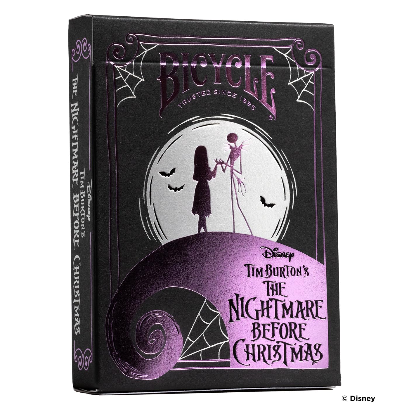Bicycle Disney Nightmare Before Christmas Playing Cards - 1 Deck, Air Cushion Fi