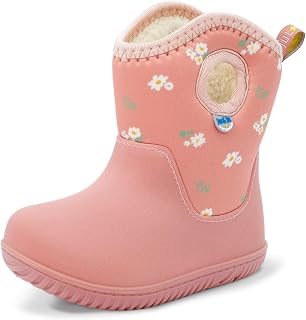 JAN & JUL Waterproof Toasty-Dry Winter Boots with Sherpa Lining for Kids