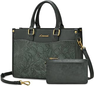 LOVEVOOK Borse e borse da donna, alla moda, borsa a tracolla in pelle PU con manico superiore con cerniera