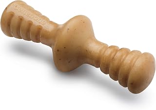 Benebone Zaggler Indestructible Dog Chew Toy for Aggressive Chewers, Break Boredom Heavy Duty Long Lasting Dog Chew Toy, Real Chicken Flavor for Dog Breeds