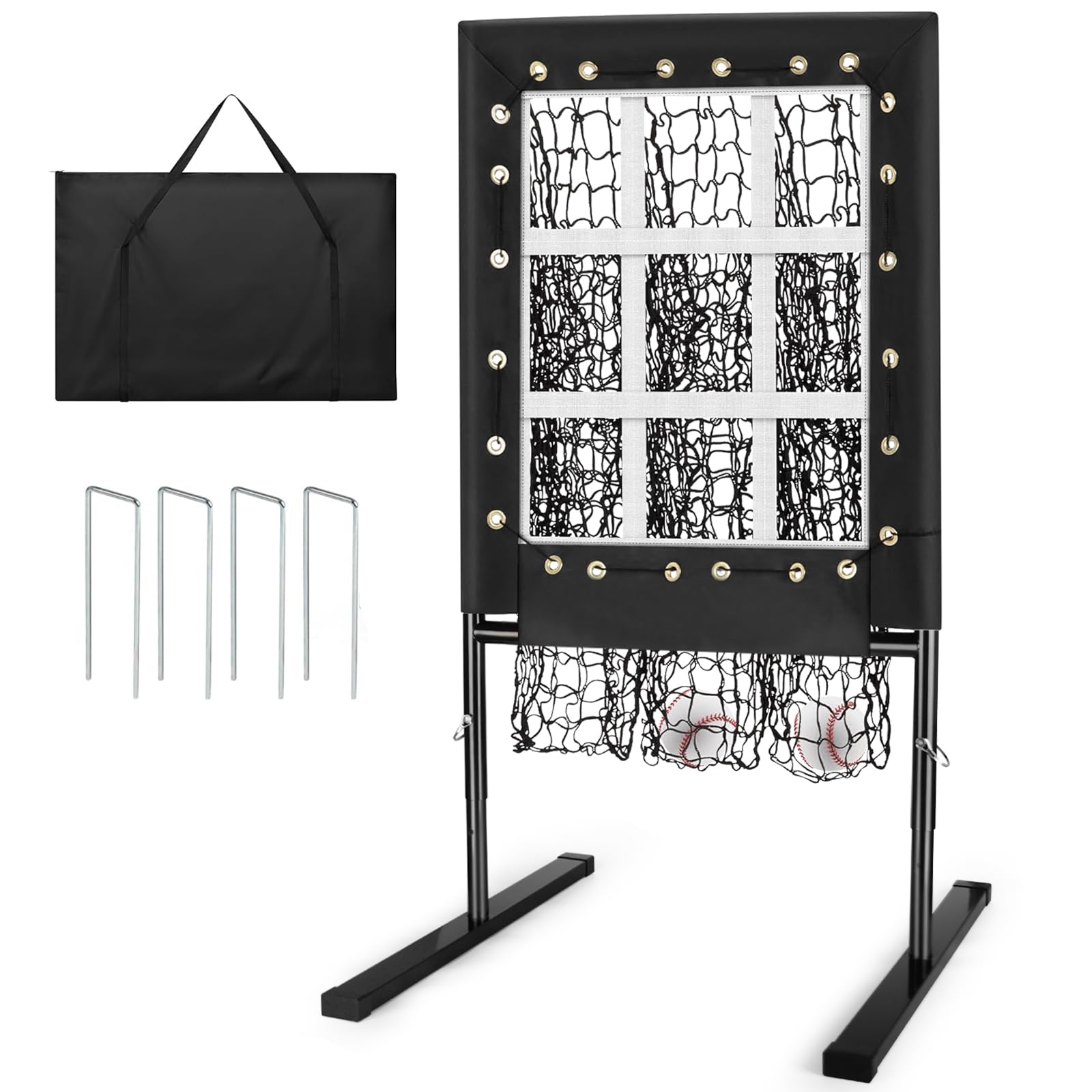 Baseball Net & Softball Net 7x7 ft with/without Batting Tee