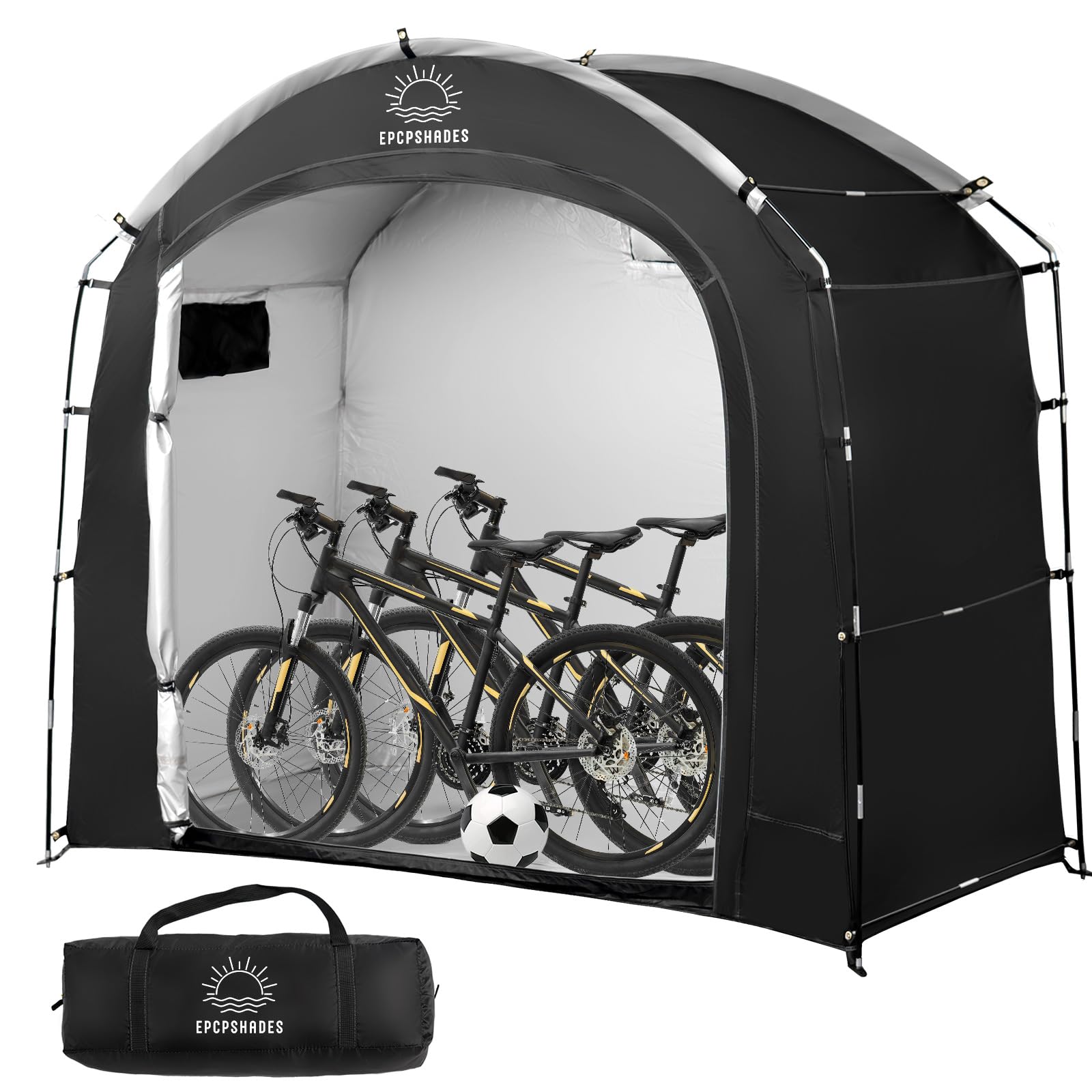 EPCPSHADES Bike Storage Tent sheds for Outdoor,Waterproof Anti-UV Bike Storage T