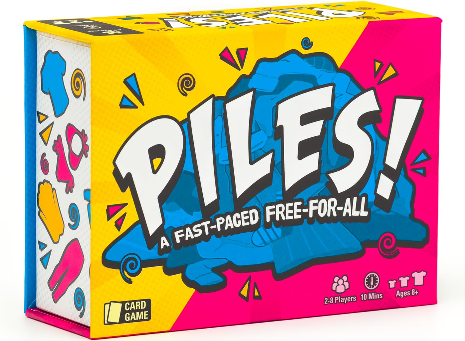 Piles – Card Games – Family Games – for Kids 8 and Up – for Adults – Family Game
