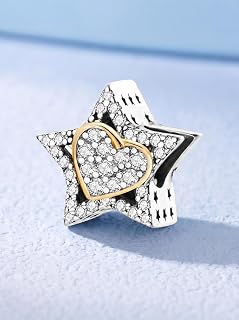 1Pc Fashionable Silver Charm Bead Fit for Women DIY Jewelry Making And Daily Outfit Matching Jewelry Decoration Gift For Mom