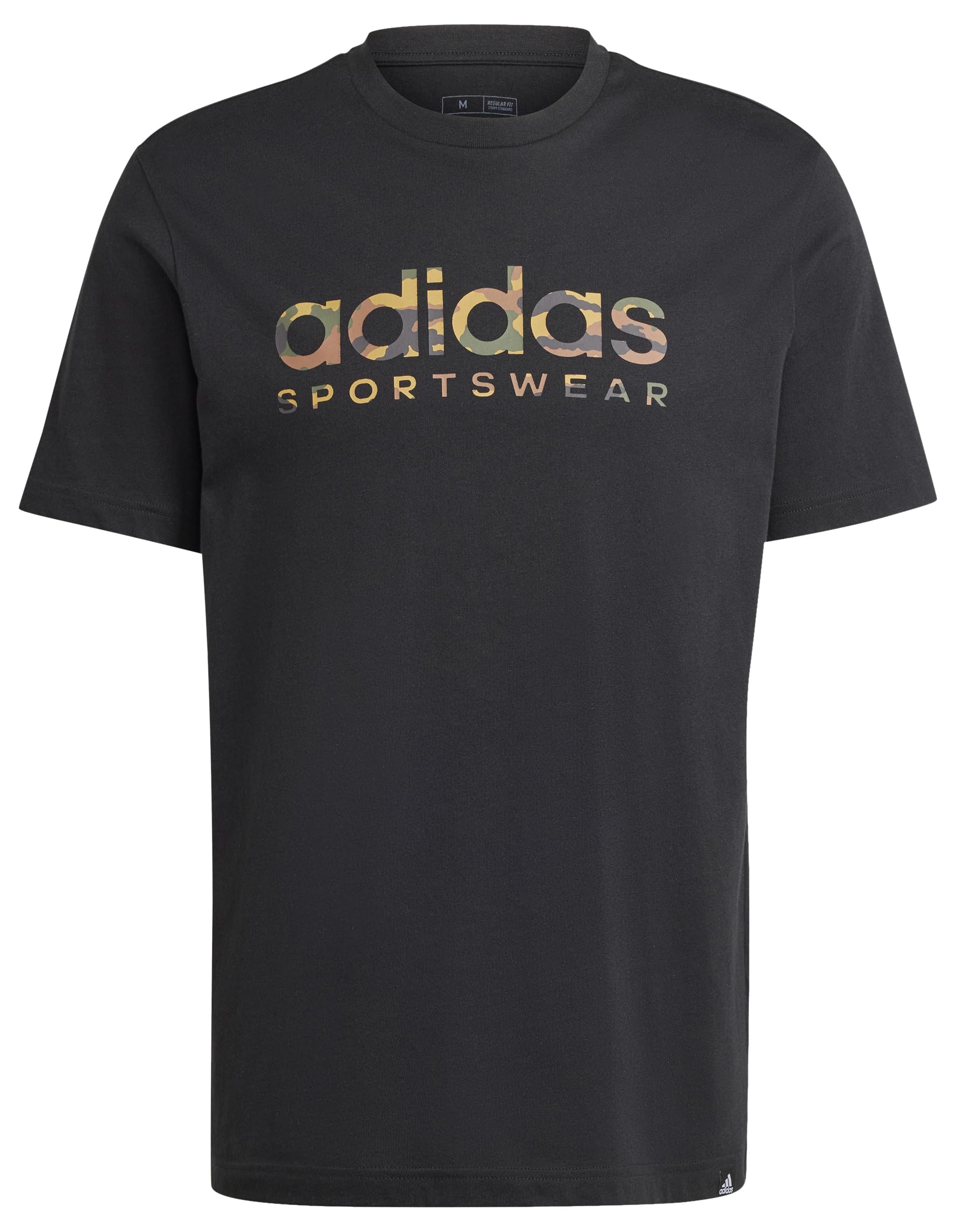 Adidas Camo Linear Graphic Tee Men's Short Sleeve Graphic T-Shirt