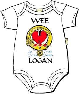 Logan Scottish Clan Crest Baby Jumper