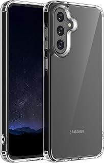 ONES Ultra-Thin Case for Galaxy A56 A36, Military Standard Protective Phone Case, Anti-Yellowing Scratch-Resistant Back, Shockproof Silicone Hard Cover, Extremely Durable Protective Case, Clear