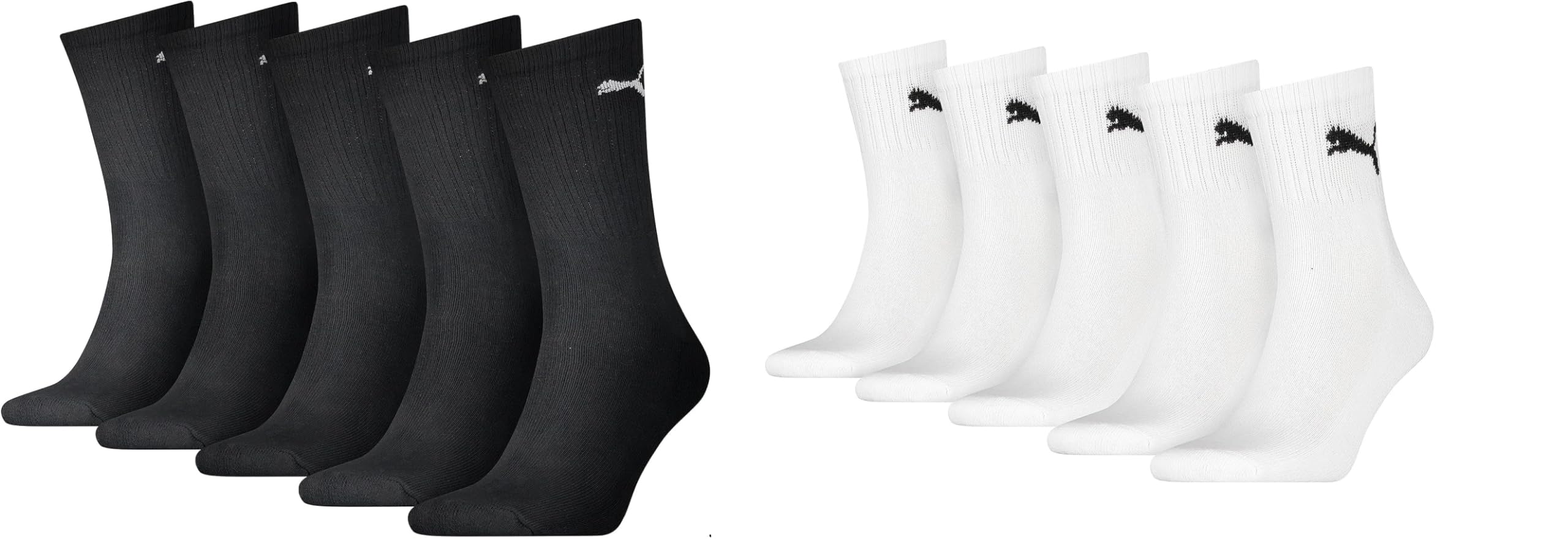 PUMA Unisex Adult Crew Sock (Pack of 5)