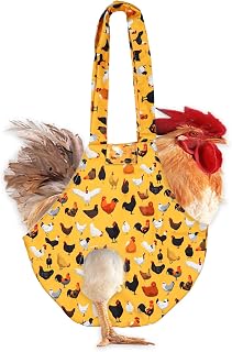 Waterproof Chicken Holder Bag - Poultry Carrier with Handle and Sling for Hen, Rooster - Outdoor Traveling, Hiking, Driving Use