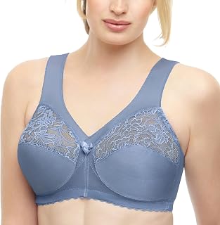 Glamorise Original Magiclift-stütz-BH ohne Bügel #1000 Women's Full Coverage Bra (Pack of 1)