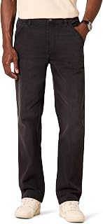 Amazon Essentials Men's Low-Stretch Relaxed-Fit Workwear Mens Jeans