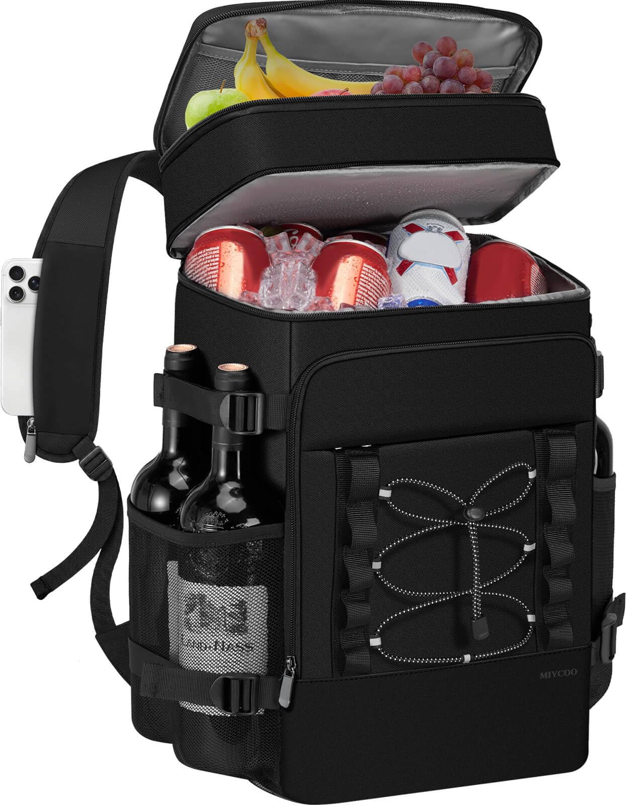 MIYCOO Cooler Backpack - 40 Cans Insulated Backpack Cooler for Men Women | Porta