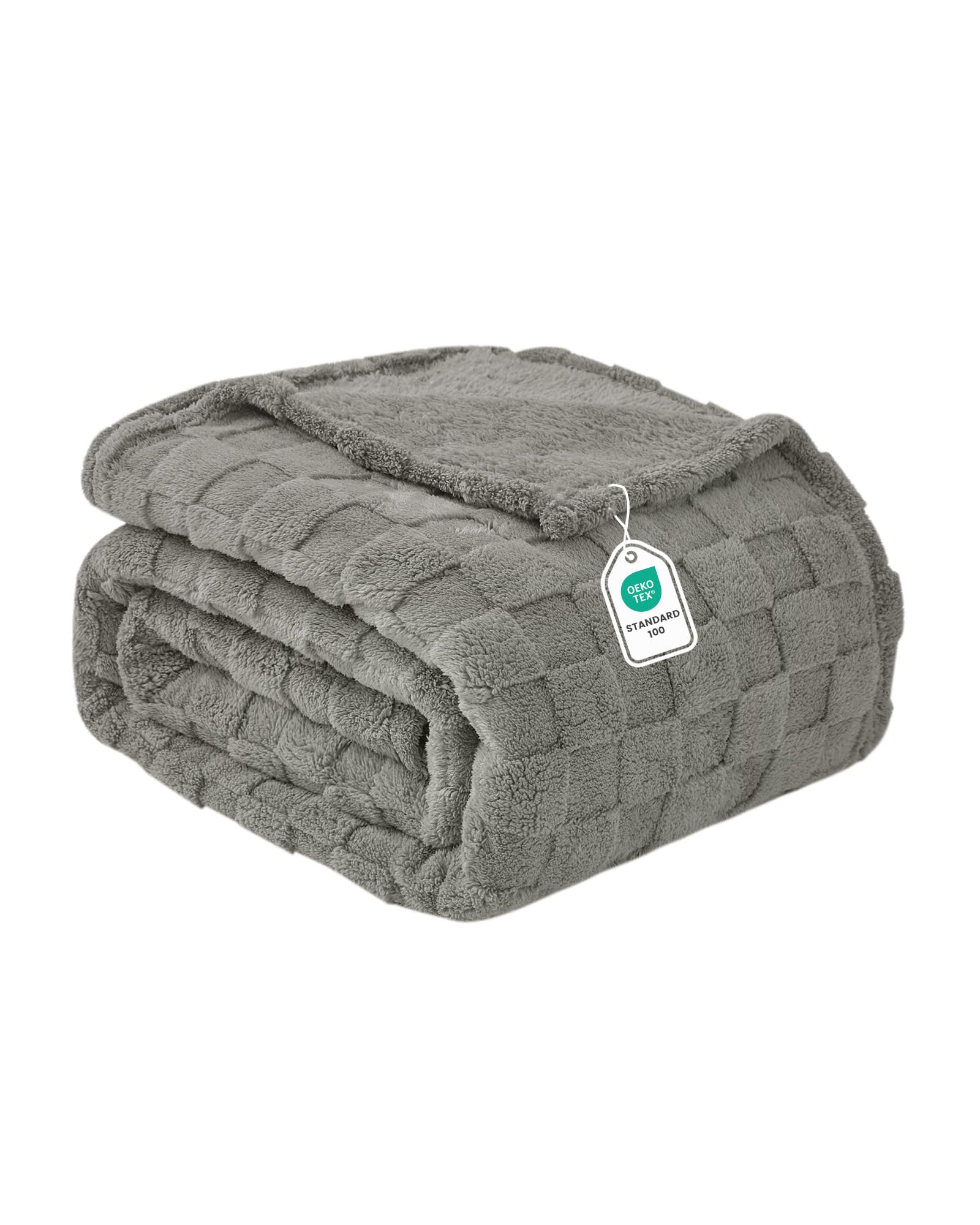 Good Nite King Size Fluffy Fleece Throw Blanket, Soft & Cosy Flannel Blanket for
