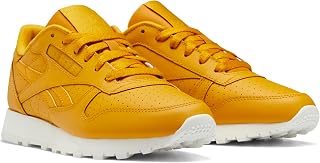 Reebok Classic Leather Women's Sneakers, Ochre Luminous Ochre Luminous Chalk, 37.5 EU