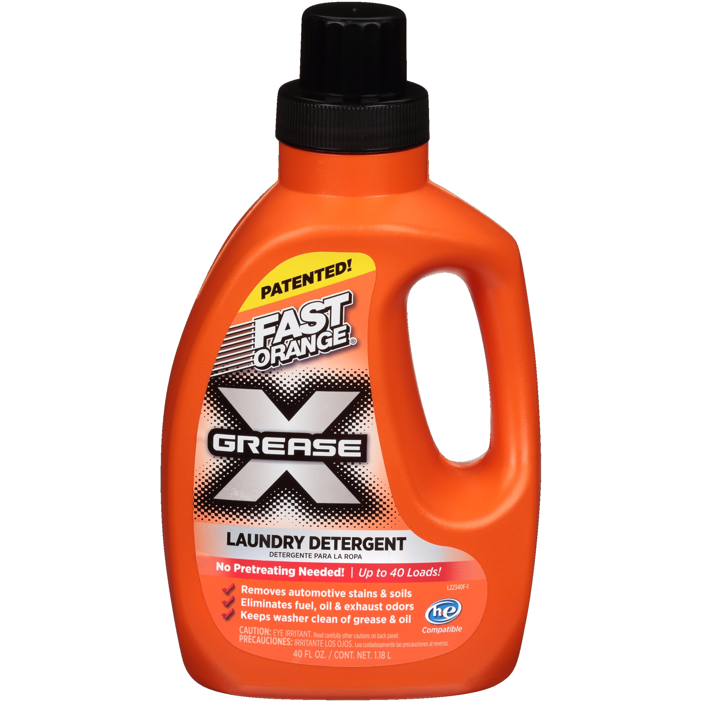 Fast Orange 22340 Fast Orange Grease X Mechanic's Laundry Detergent Liquid,
