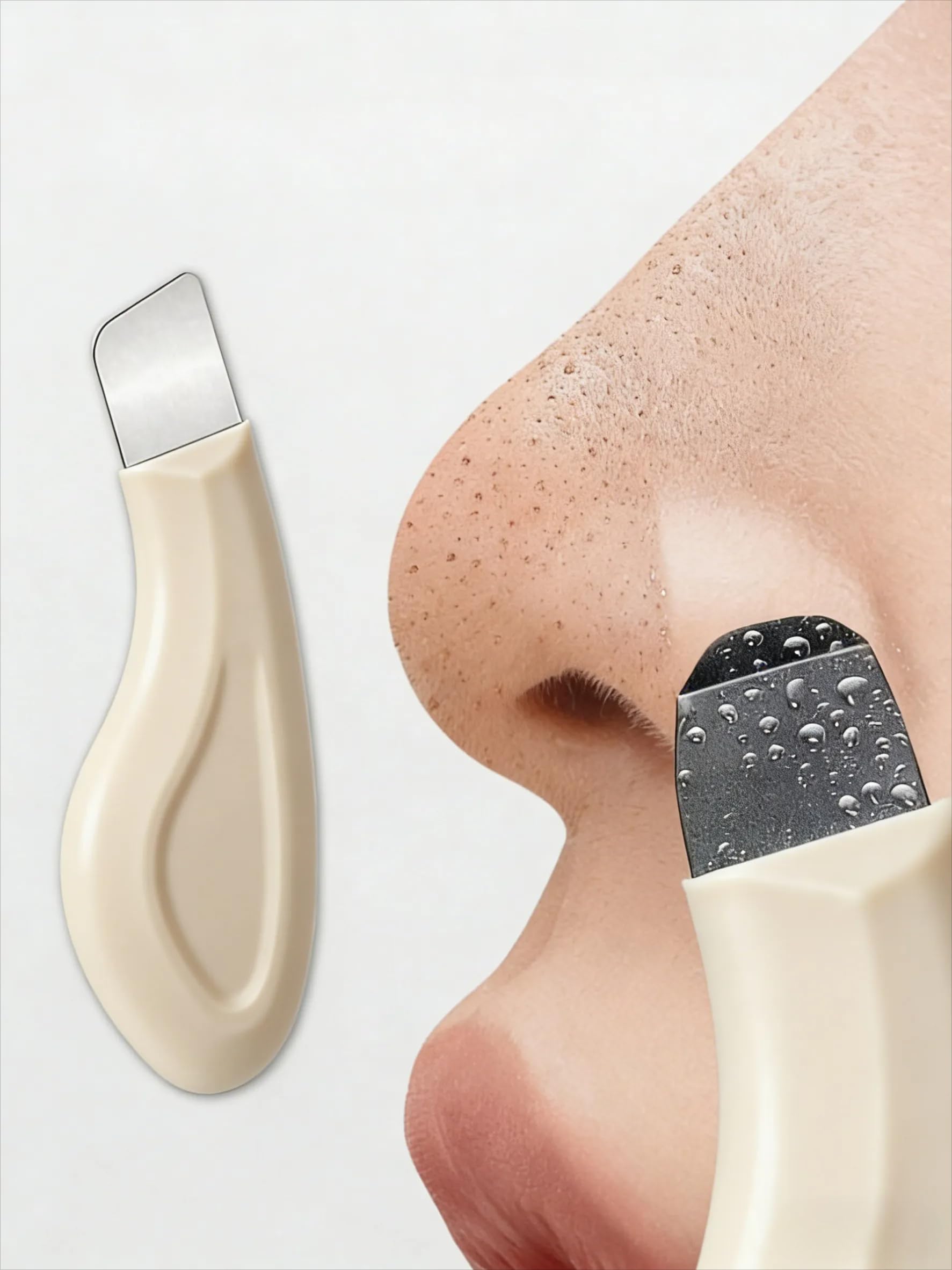 Blackhead Remover Tool, Deep Cleansing Facial Scraper, Skin Care Spatula for Men