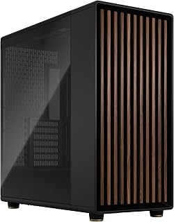 Fractal Design North XL Charcoal Black TG- three 140mm Aspect PWM fans included- Type C USB- EATX airflow full tower PC gaming case