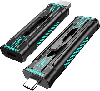 Fikwot WU350 128GB Dual Drive USB Stick Up to 350MB/s, External SSD USB 3.2 Gen1, USB Type-C + USB-A Memory Stick, Flash Drive for iPhone 15/16/17, Android, Laptop, Mac, PC