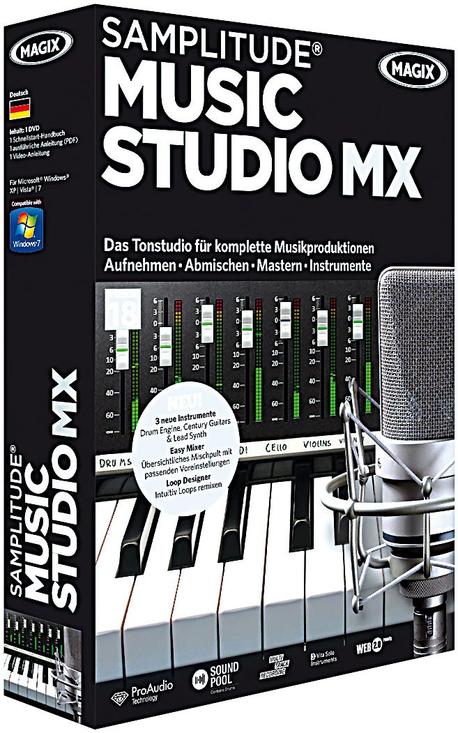 MAGIX Samplitude Music Studio MX