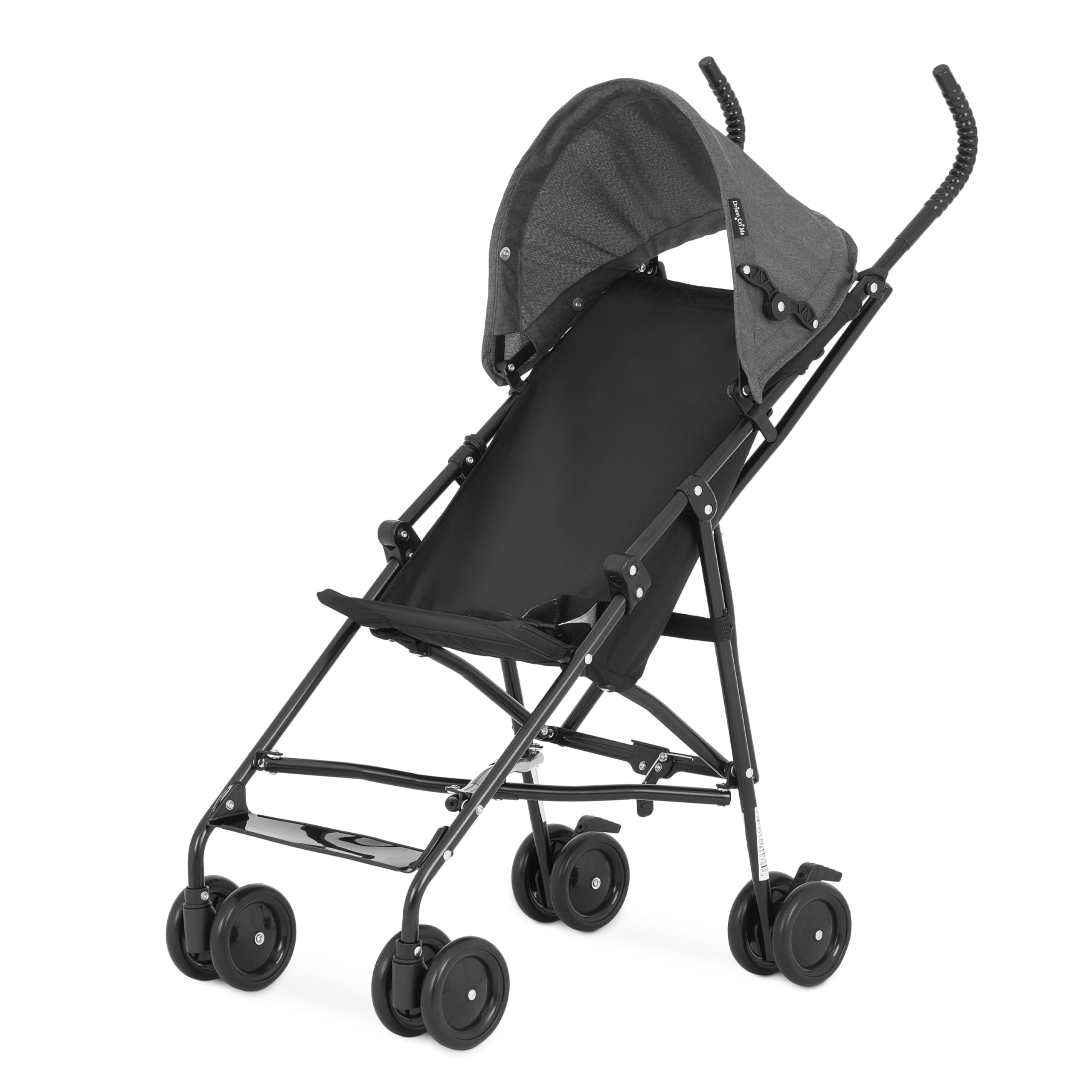 Dream On Me Aero Travel Umbrella Stroller, 1-Hand Fold, Lightweight, Black | 3 P