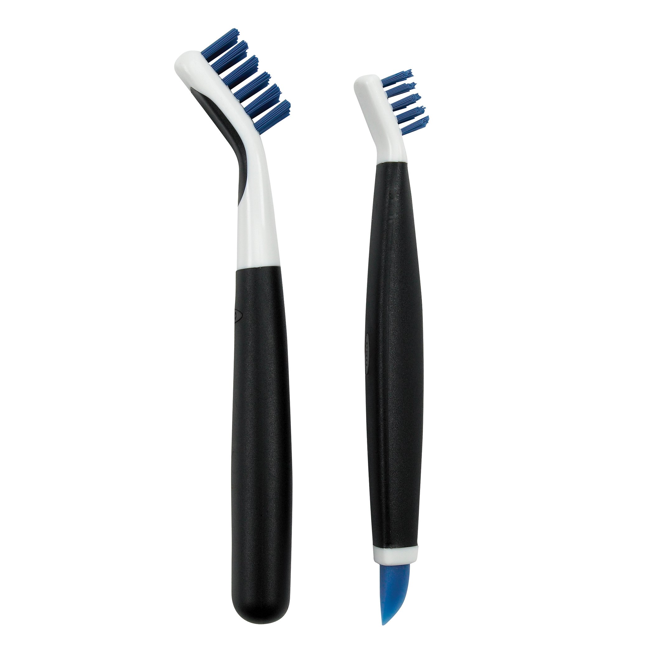 OXO Good Grips Deep Clean Brush Set, Orange, Blue | 2-Piece Deep Clean Brush Set