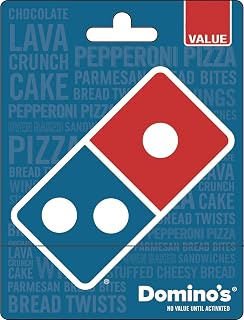 Domino's Pizza Physical Gift Card | Choose from Multiple Denominations