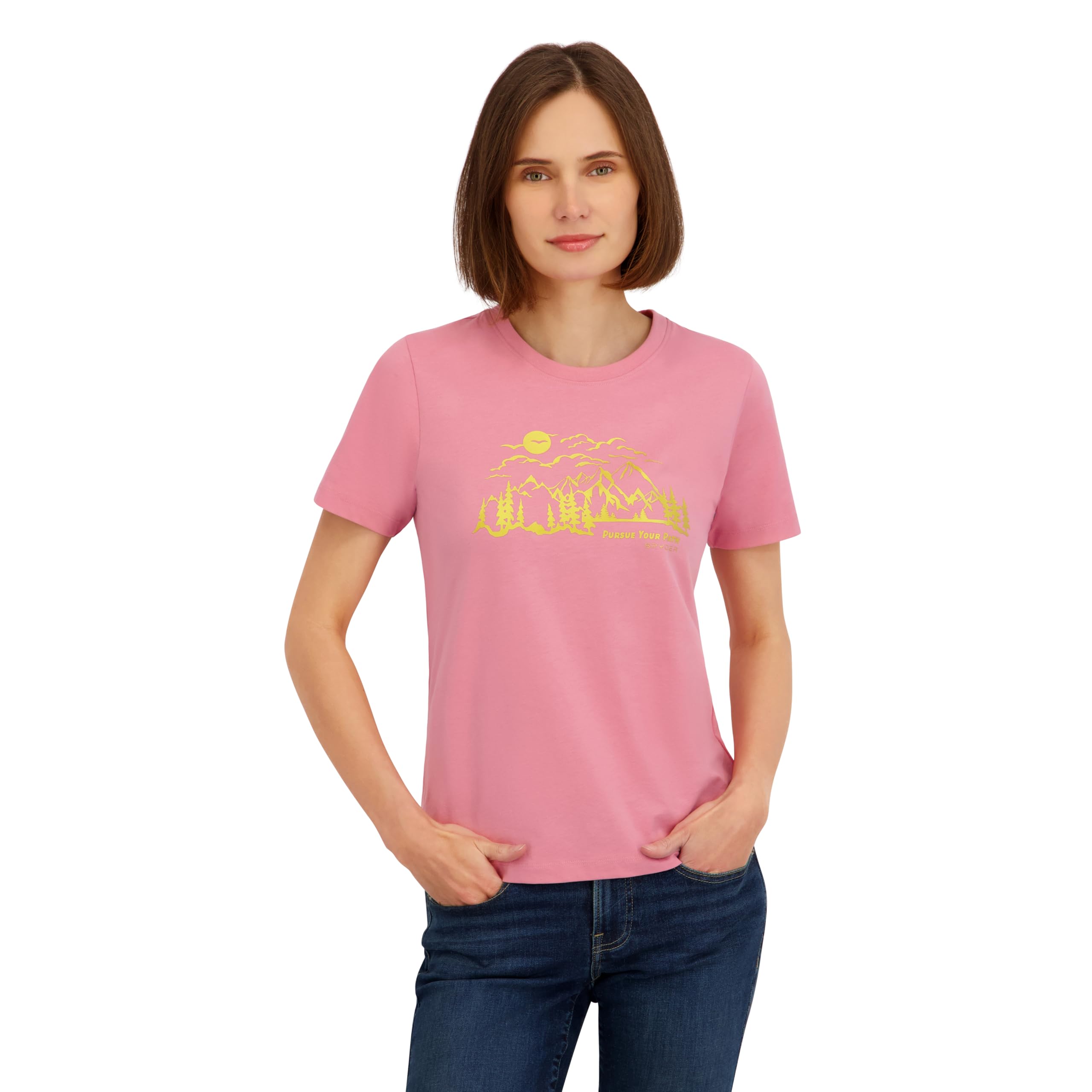 Spyder Women's Pursue Your Path Graphic Short Sleeve T-Shirt