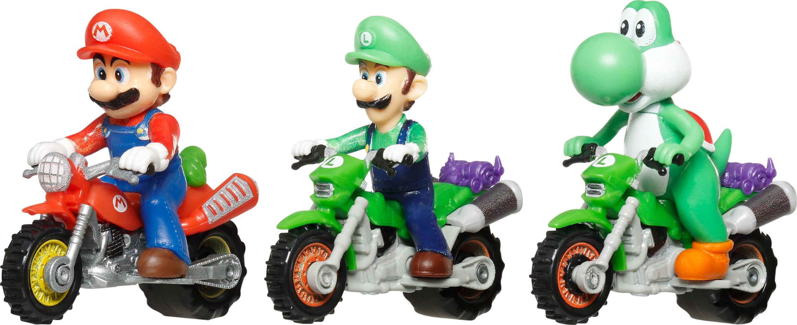​Hot Wheels The Super Mario Galaxy Desert Ride | 3-Pack of Mario, Luigi & Yoshi 