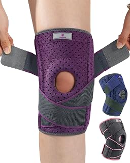 ABYON Meniscus Knee Sleeves and Adjustable Ligament for Women Men Arthritis, Ligament Injury, Meniscus Tearing, Tendonitis, Running, Squats, Sports Joint Pain (2XL/3XL)