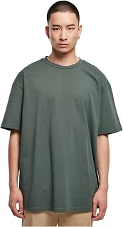 Urban Classics Men's Short Sleeve T-Shirt, Heavy Solid Color T Shirt for Men, Oversized Style, Available in Multiple Colors, Sizes S-5XL