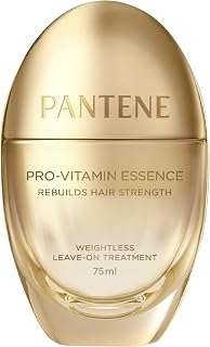 Pantene Pro-Vitamin Essence, Daily Repair Mist, Weightless Leave-On Treatment Strengthens &amp; Rebuilds Damaged Hair, Reduces Breakage, 2.5 Fl Oz
