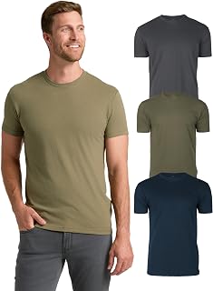 True Classic Mens T-Shirts – Short Sleeve Crew Neck